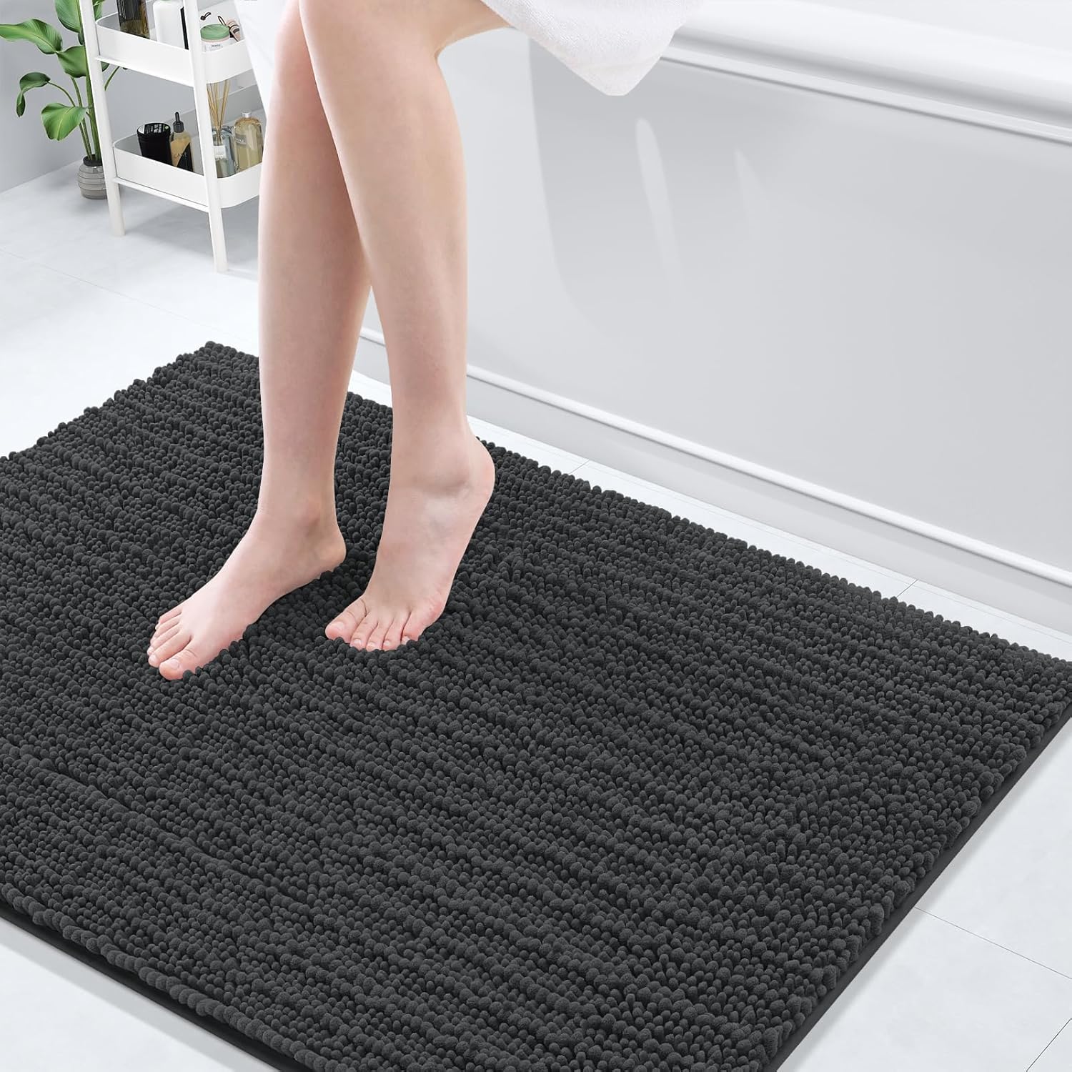 Arotive Luxury Chenille Bathroom Rug Mat for Ultimate Comfort