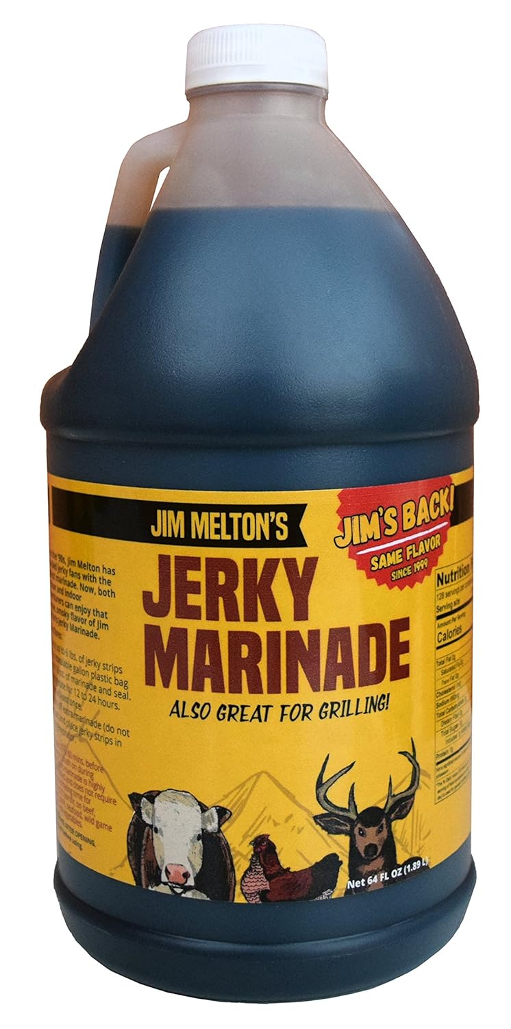 Jim Melton's Jerky Marinade for Homemade Jerky - Hickory Flavor
