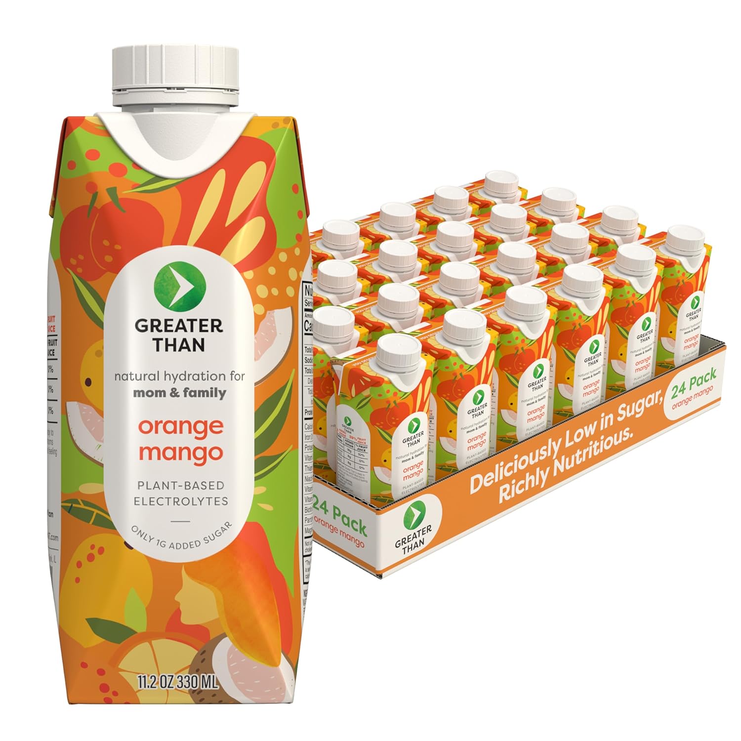 Greater Than Nutrient Hydration Beverage for Gut Health & Energy