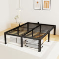 14 Inch King Bed Frame Metal Platform Bed Frame - Heavy Duty Support