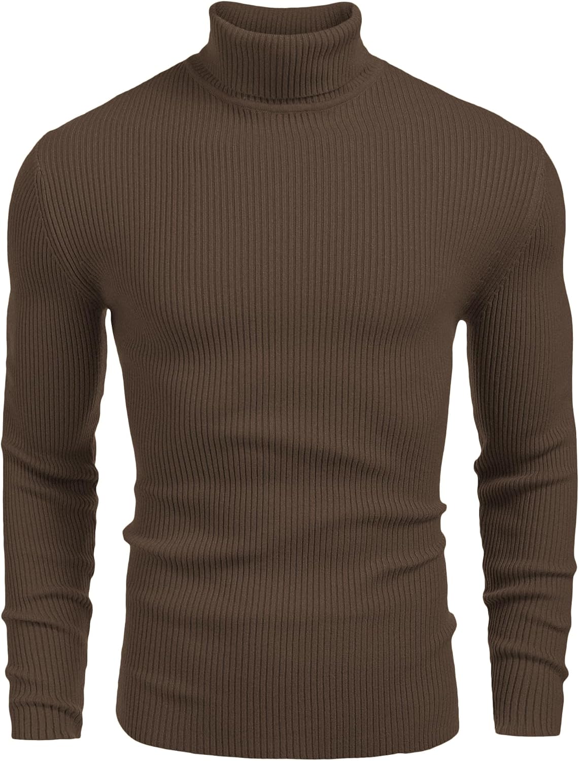 COOFANDY Mens Ribbed Slim Fit Knitted Turtleneck Sweater Review