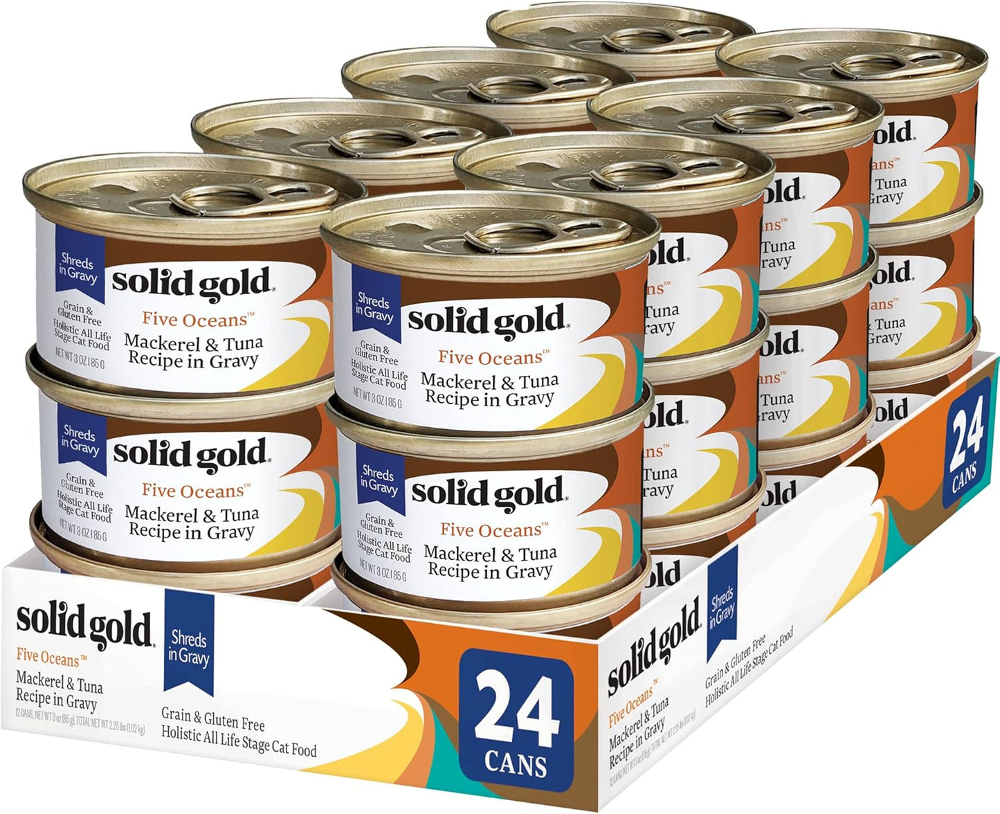 Solid Gold Five Oceans Grain Free Wet Cat Food for All Cats