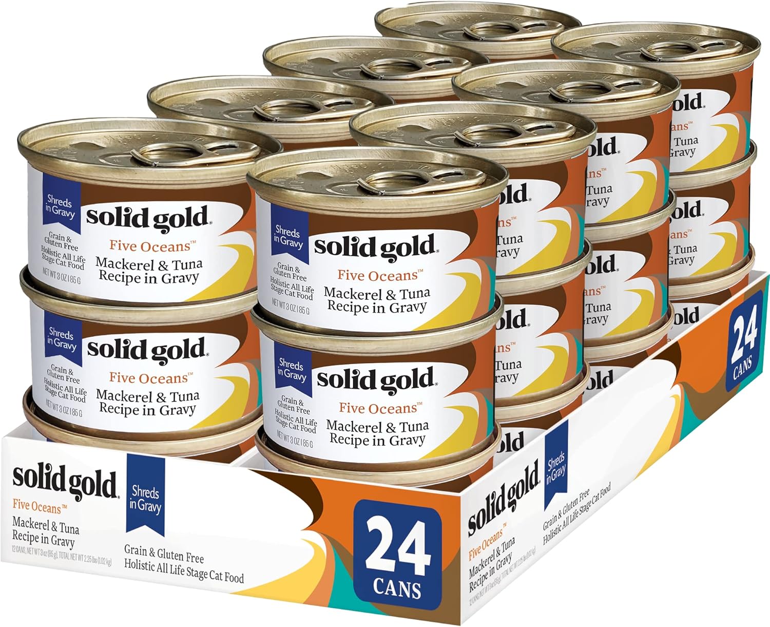 Solid Gold Five Oceans Grain Free Wet Cat Food for All Cats