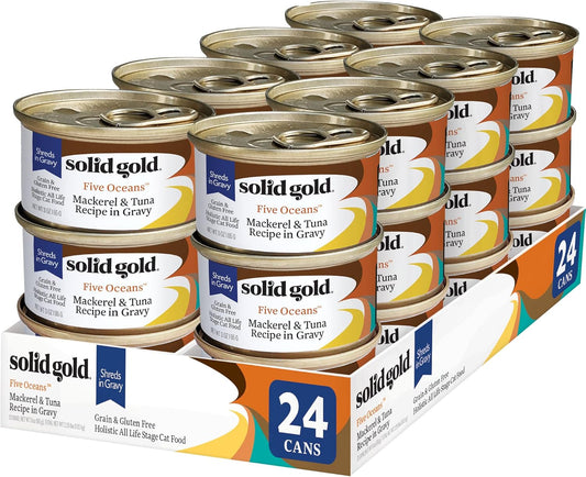 Solid Gold Five Oceans Grain Free Wet Cat Food for All Cats