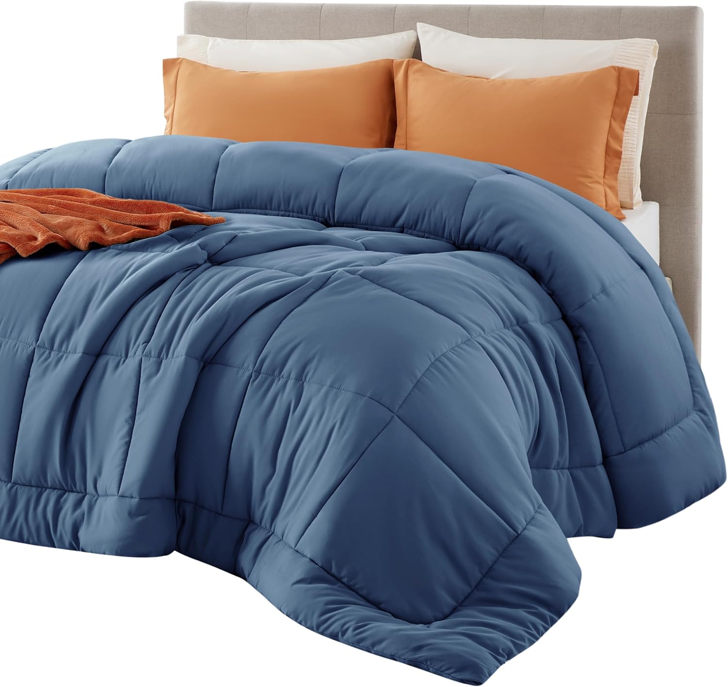 Bedsure Comforter Duvet Insert - All Season Quilted Full Size