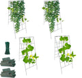 Garden Cucumber Trellis A-Frame 46 in x 18 in 4 Pack - Vertical
