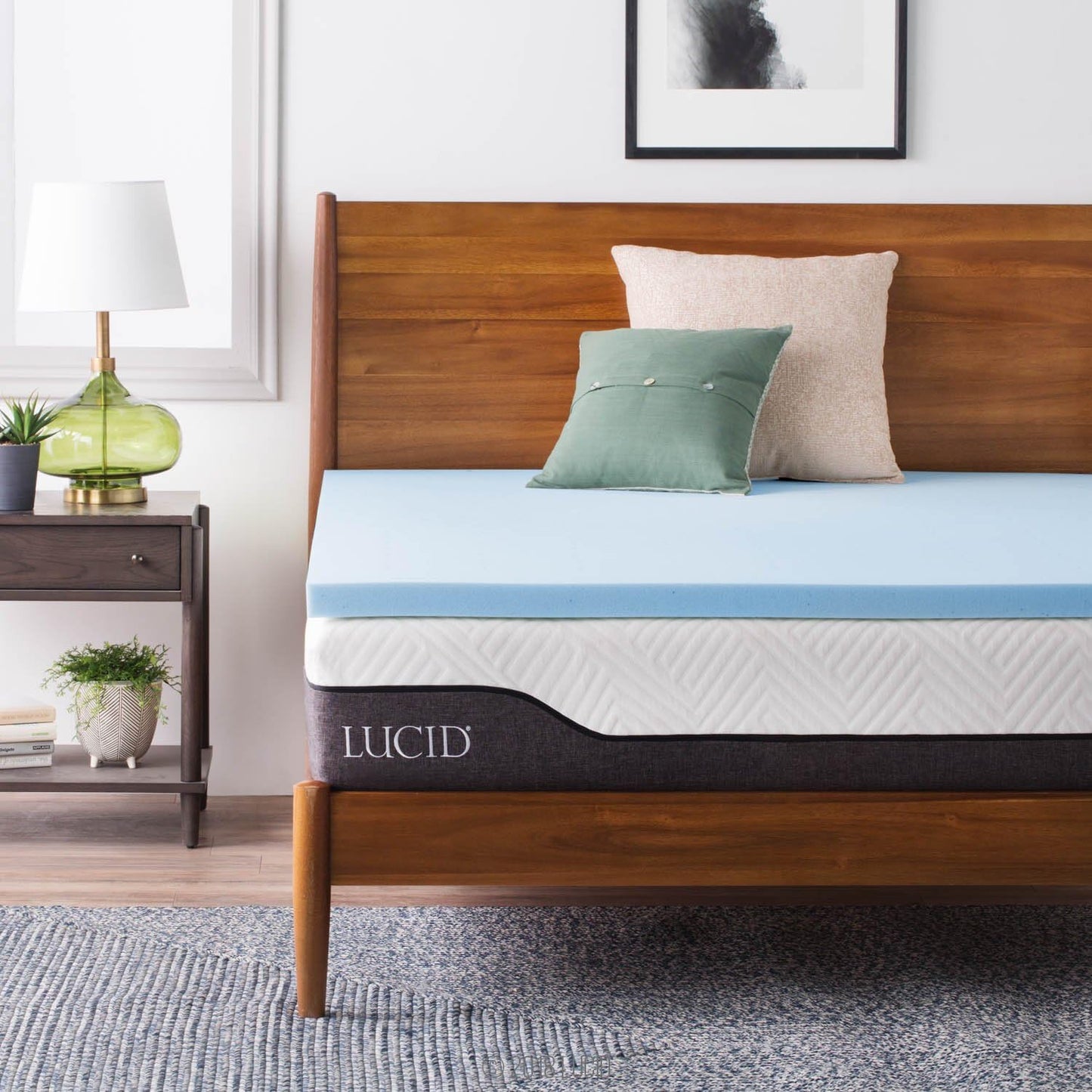 LUCID 2-Inch Gel Infused Memory Foam Mattress Topper Review