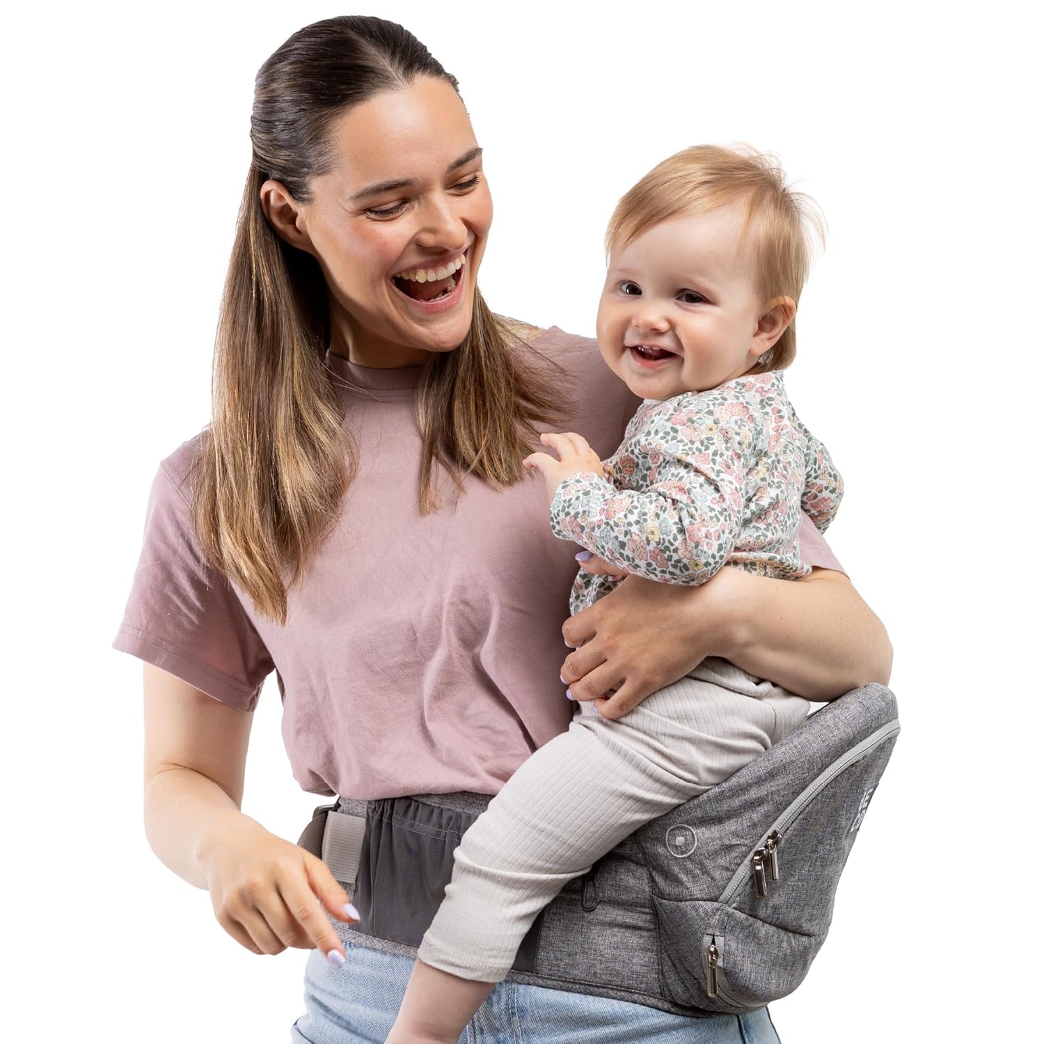 Beco Foldable Hip Seat Carrier - 4-in-1 Baby Carrier for All Ages