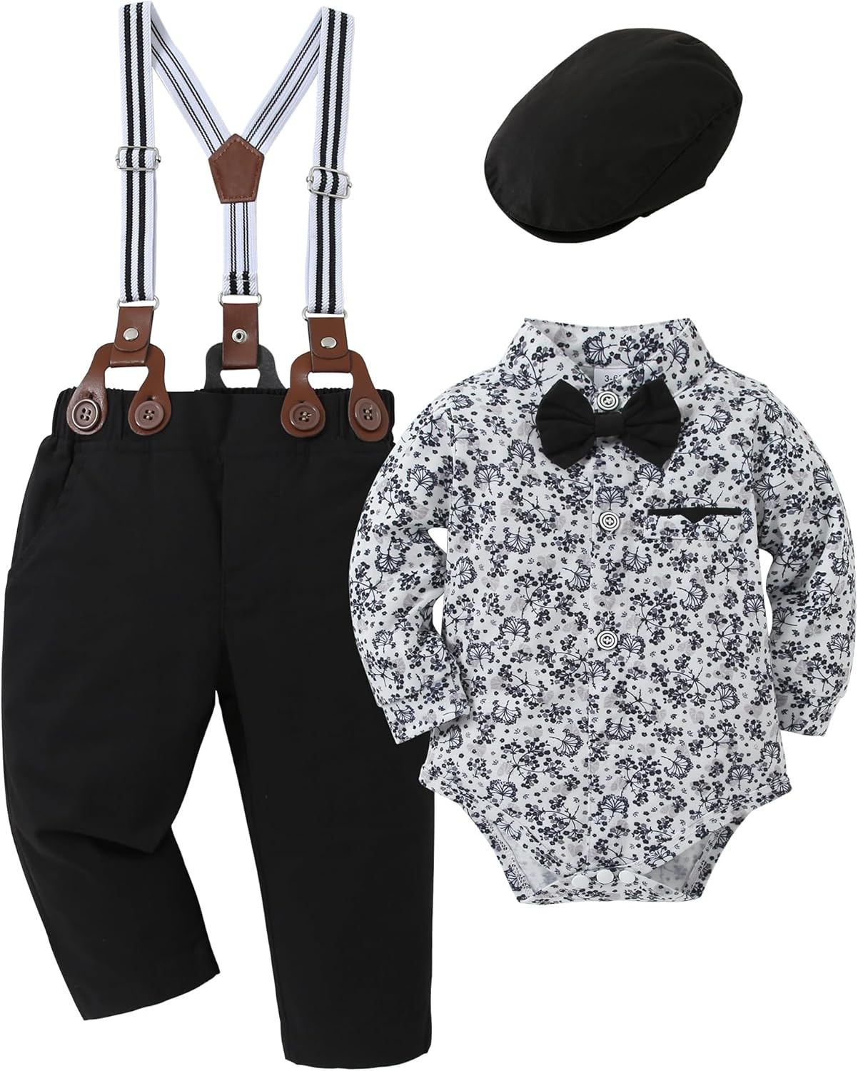 Baby Boy Clothes Suits 0-24M Elegant Outfit for Special Occasions