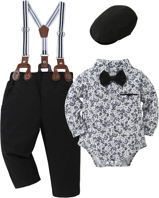 Baby Boy Clothes Suits 0-24M Elegant Outfit for Special Occasions