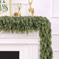 9FT Christmas Cedar Garland for Mantle - Realistic, Thick Holiday