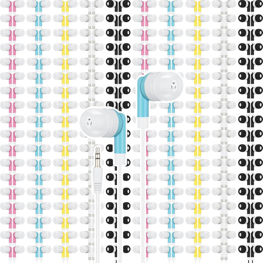 400-Pack Xuhal Colorful Earbuds for Kids