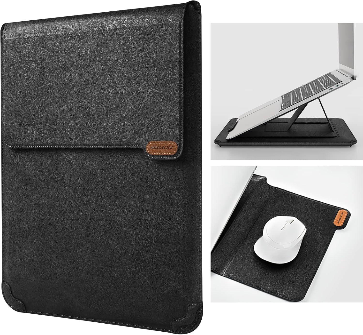 Nillkin Laptop Sleeve Case with Stand for 13-13.6 in Laptops