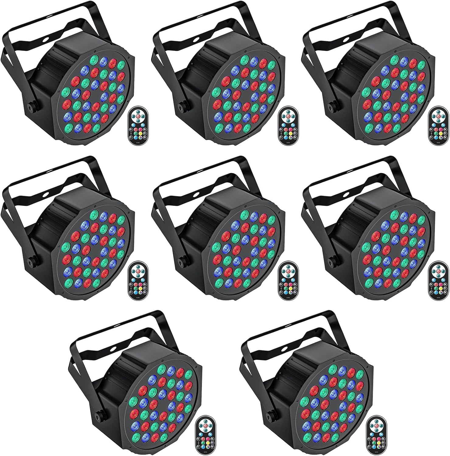 U`King LED Par Lights for DJ Stage Lighting and Events