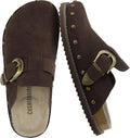 CUSHIONAIRE Bronco Slip On Mule Womens Shoes - Suede Comfort