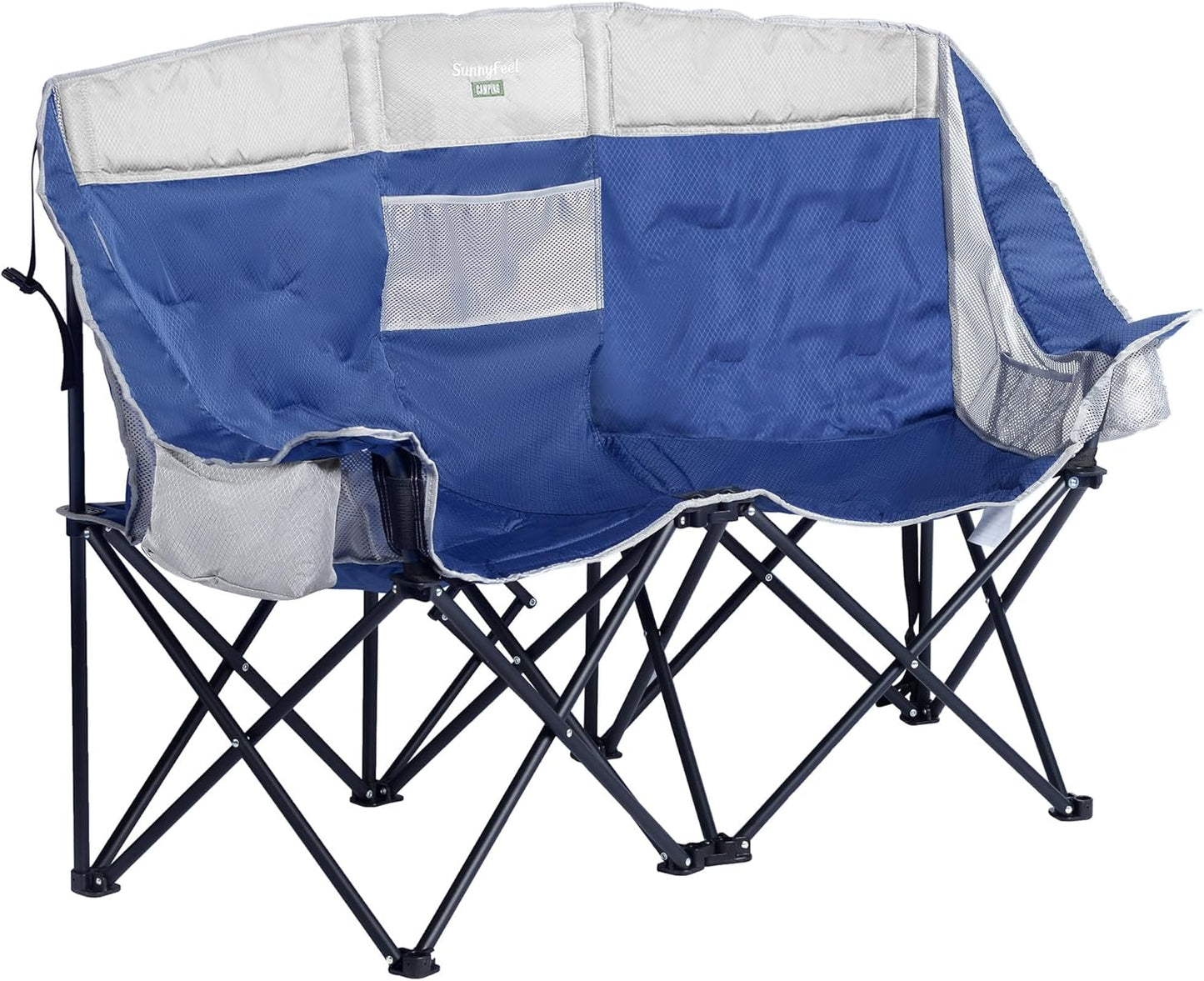SunnyFeel Double Camping Loveseat Chair for Outdoor Adventures