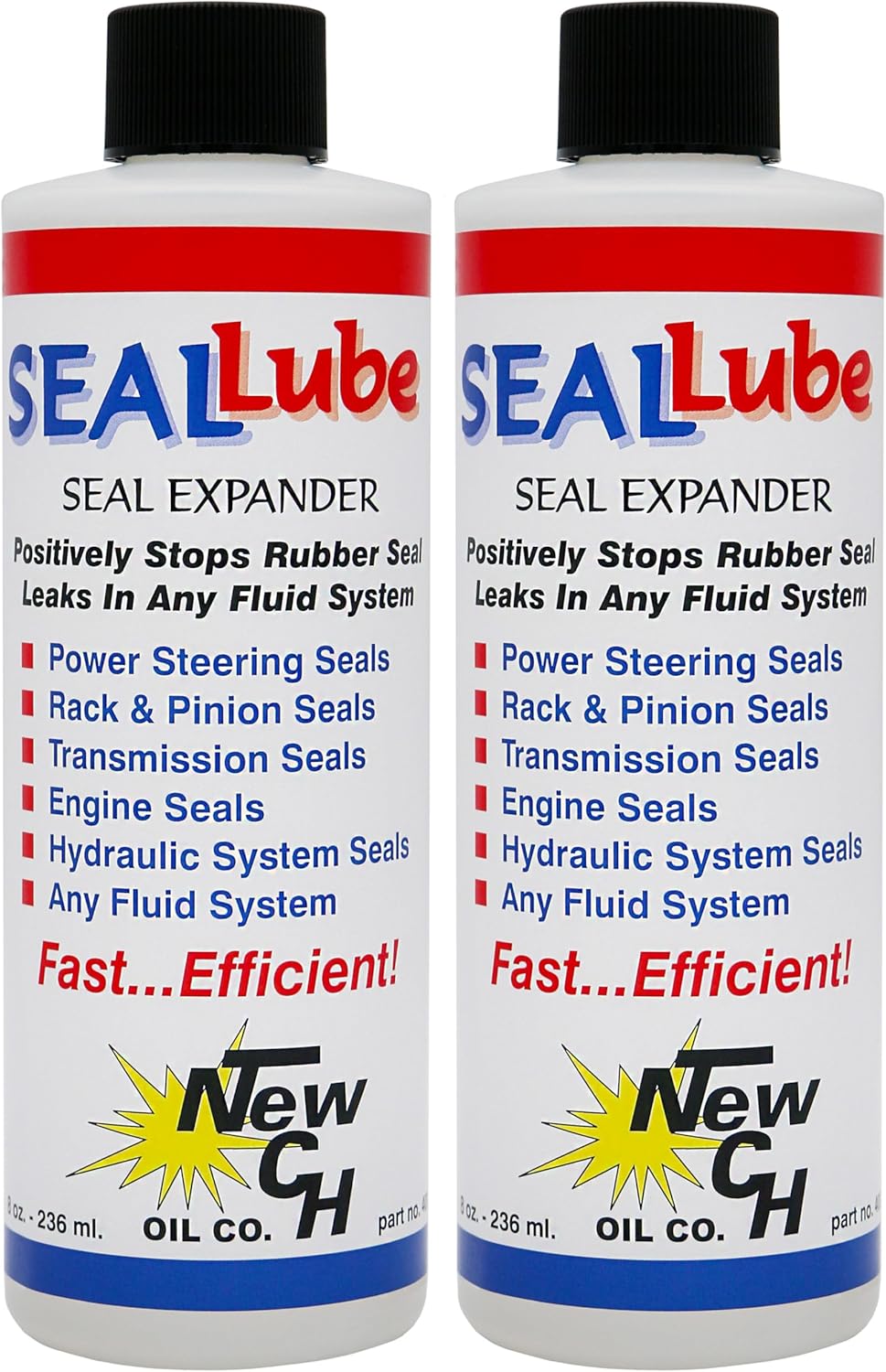 Stops Leaks for Gasoline and Diesel Engines - Pack of 2/8 oz