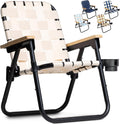GoSports WOVN Beach Backpack Chair - Durable Folding Camp Seat