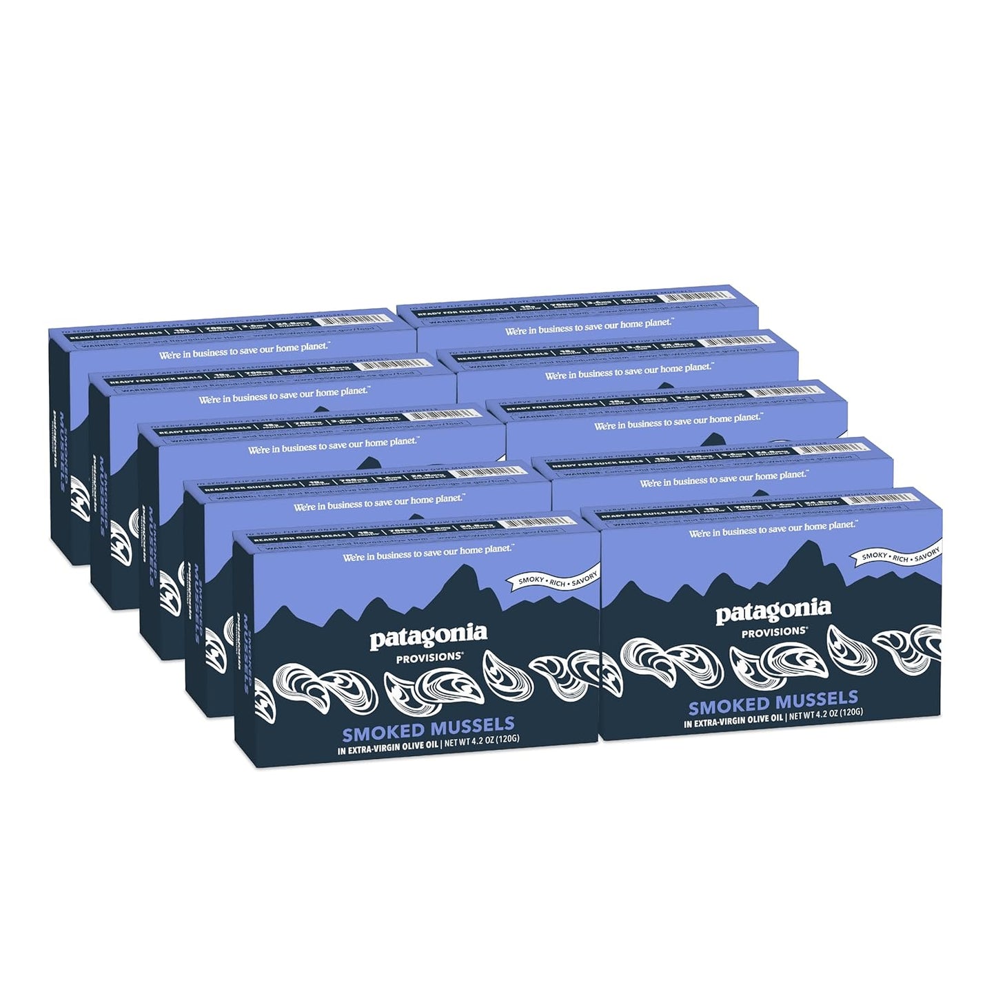 Patagonia Provisions Smoked Mussels in Extra Virgin Olive Oil