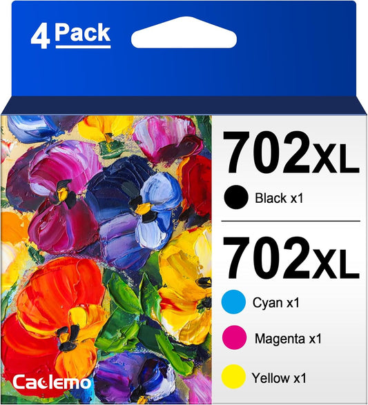 Epson 702XL Ink Cartridges: Reliable Remanufactured Quality