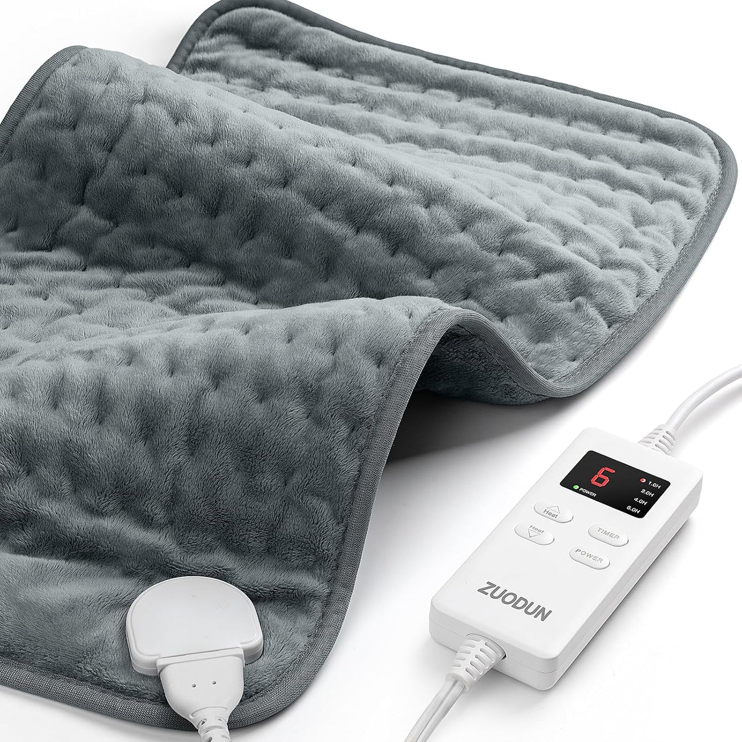 ZUODUN Heating Pad: Soothing Relief, 6 Heat Levels