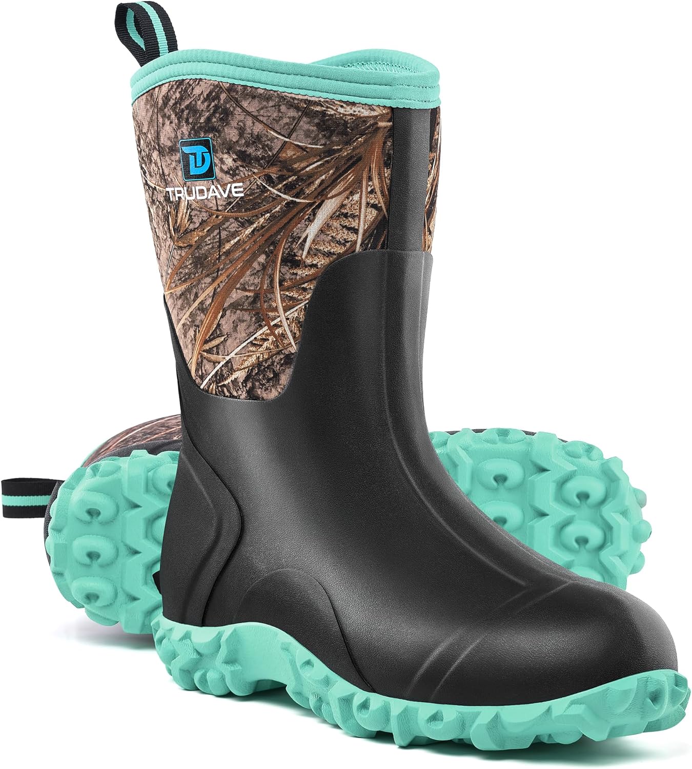 Waterproof Rubber Boots for Women with Steel Shank and Comfort