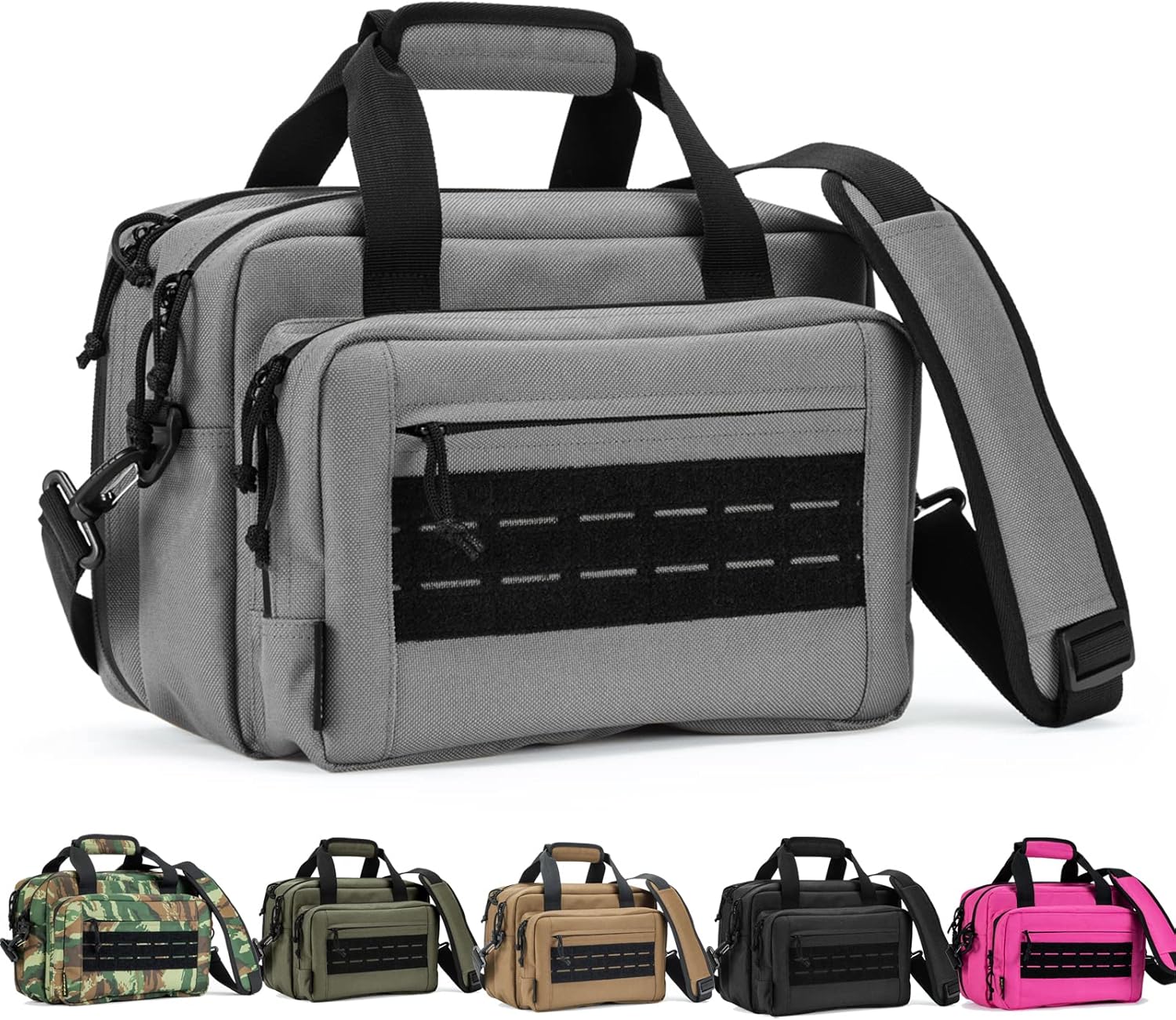 VEAGIA Range Bag for Handguns and Ammo - Durable Shooting Case