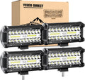 YEEGO DIRECT 7 in LED Light Bar 480W - Bright Offroad Fog Driving