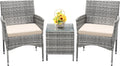 Devoko 3 Pieces Patio Furniture Set for Outdoor Comfort