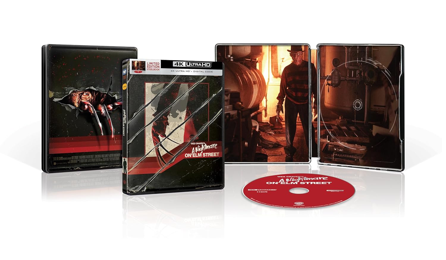 Nightmare On Elm Street 4K Ultra HD Steelbook - Uncut Edition