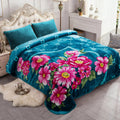 JYK Plush Fleece Blanket Queen Size for Cozy Comfort Year-Round