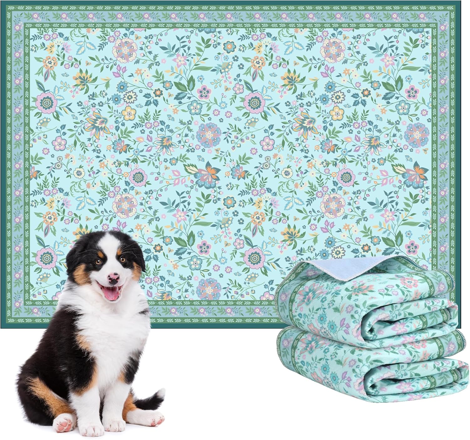 Washable Pee Pads for Dogs - Super Absorbent 36x48 Pads