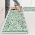 Kitchen Mats Anti Fatigue Rugs Set - Thick Cushioned Floor Mats