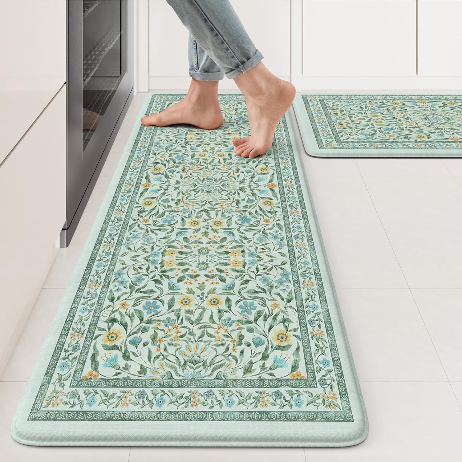 KIMODE Kitchen Mats for Floor Anti Fatigue Comfort and Style