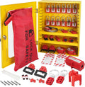 Electrical Lockout Tagout Kit 59 PCS - Complete LOTO Station