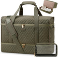 LOVEVOOK Large Travel Duffle Bag for Women with Shoe Compartment