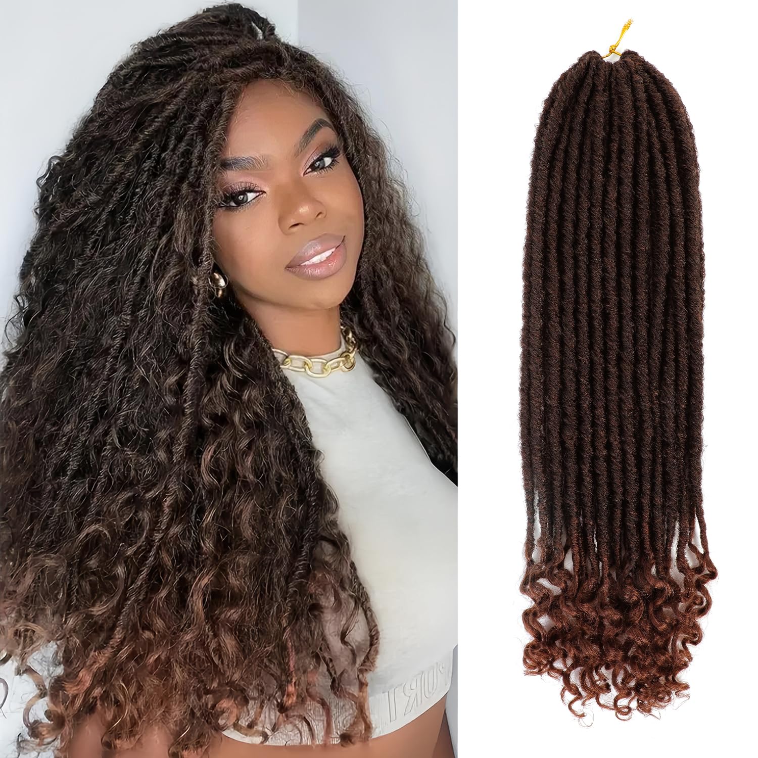 Goddess Locs Crochet Hair 6 Packs for Stunning Styles