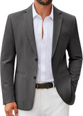 COOFANDY Men's Casual Blazer Slim Fit Two-Button Sport Coat