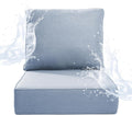 6 inches Thicker Outdoor Chair Cushions Set for Ultimate Comfort