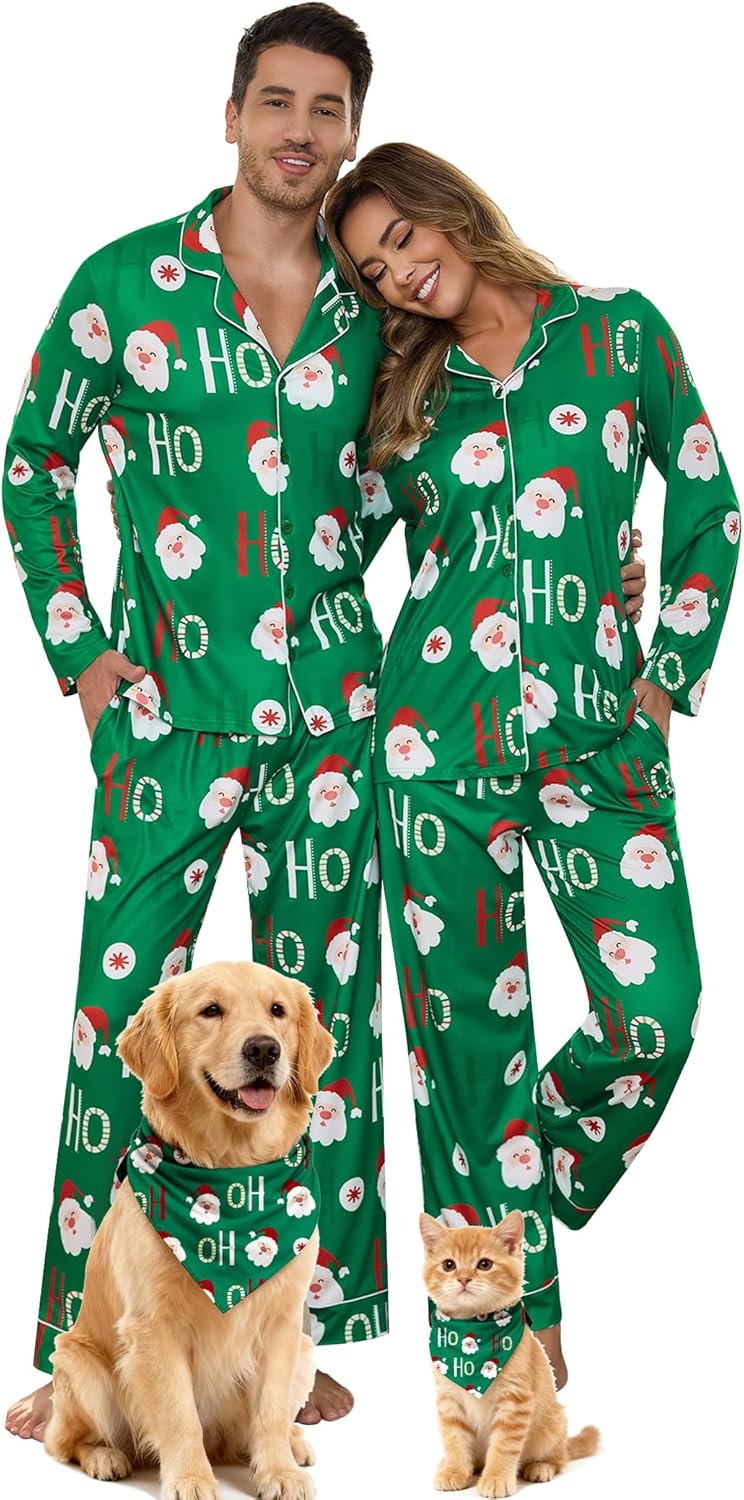 Family Matching Pajamas Set for Cozy Sleep and Lounge Wear