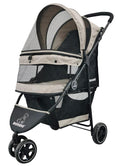 ROODO 3 Wheel Dog Cat Stroller - Lightweight Foldable Jogger