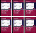 6 Pack Receipt Books 7-5/8 in x 10-7/8 in 3-Part Carbonless - Bulk 600