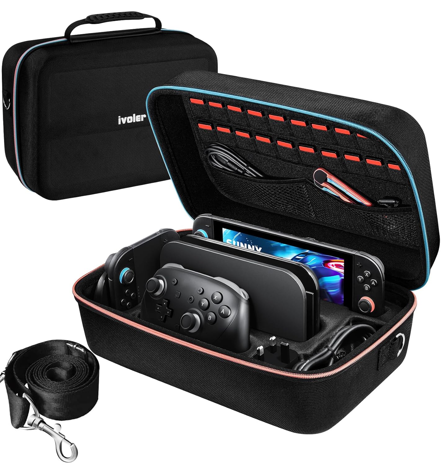 iVoler Carrying Case for Nintendo Switch 2 - Travel Friendly