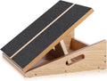 Slant Board for Calf Stretching Adjustable Wooden Calf Stretcher