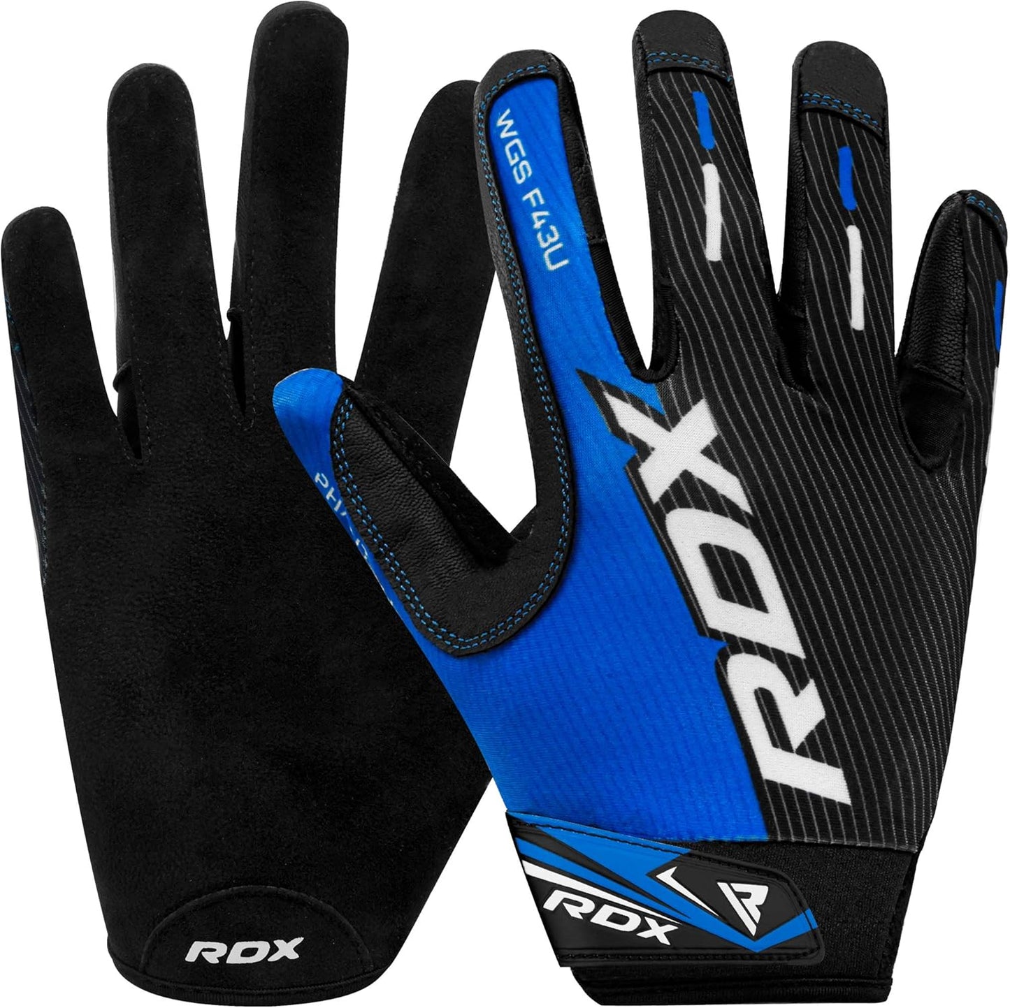 RDX Full Finger Gym Gloves - Superior Grip & Protection