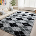 DweIke 6x9 Geometric Area Rugs for Living Room and Bedroom