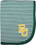 Creative Knitwear Baylor Bears Striped Baby and Toddler Blanket - Soft