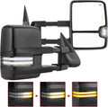 YITAMOTOR Towing Mirrors Compatible with 2003-2006 Silverado Sierra
