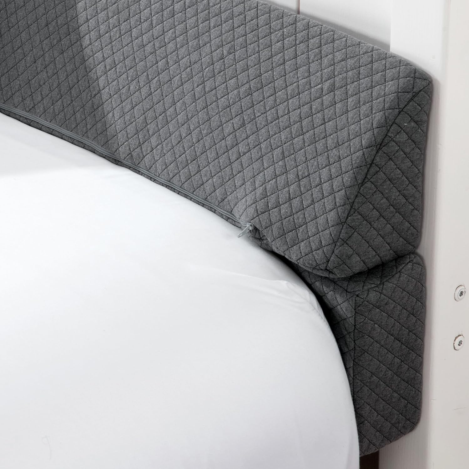 HOMBYS Wedge Pillow Headboard for Bed Gap, Foldable Design