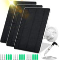 Solar Panel for Security Camera 5W USB Solar Panel Charger - Battery